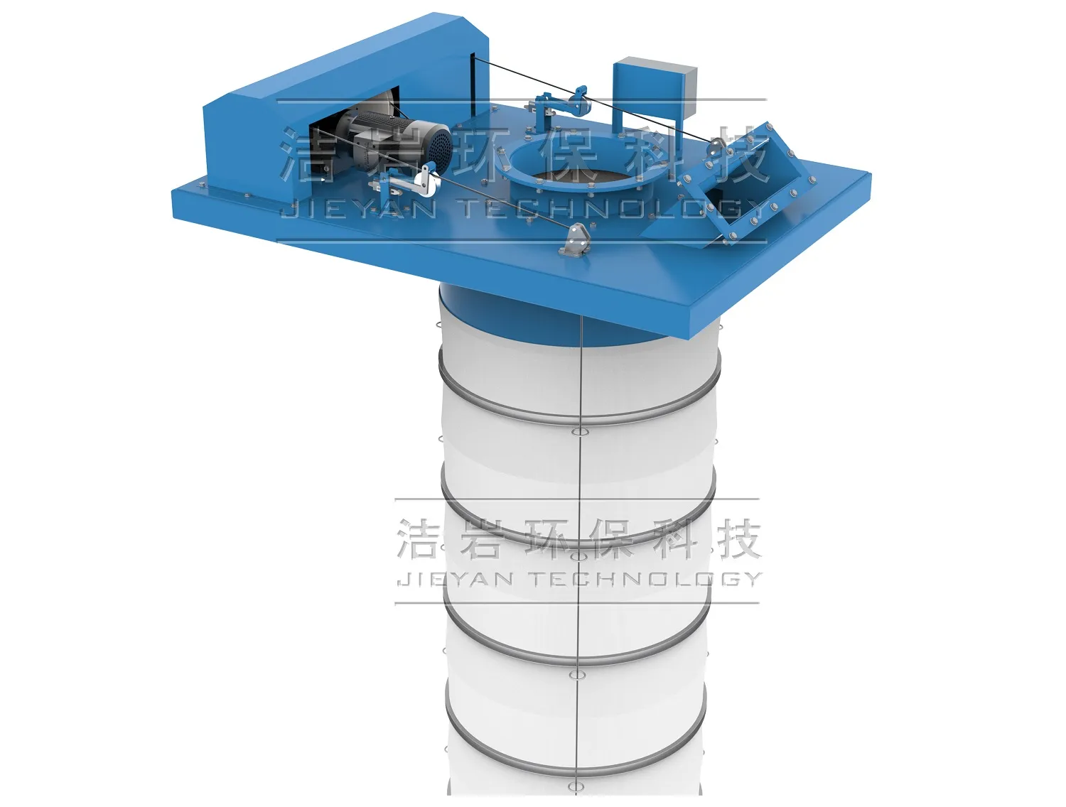 伸缩溜筒,散装机