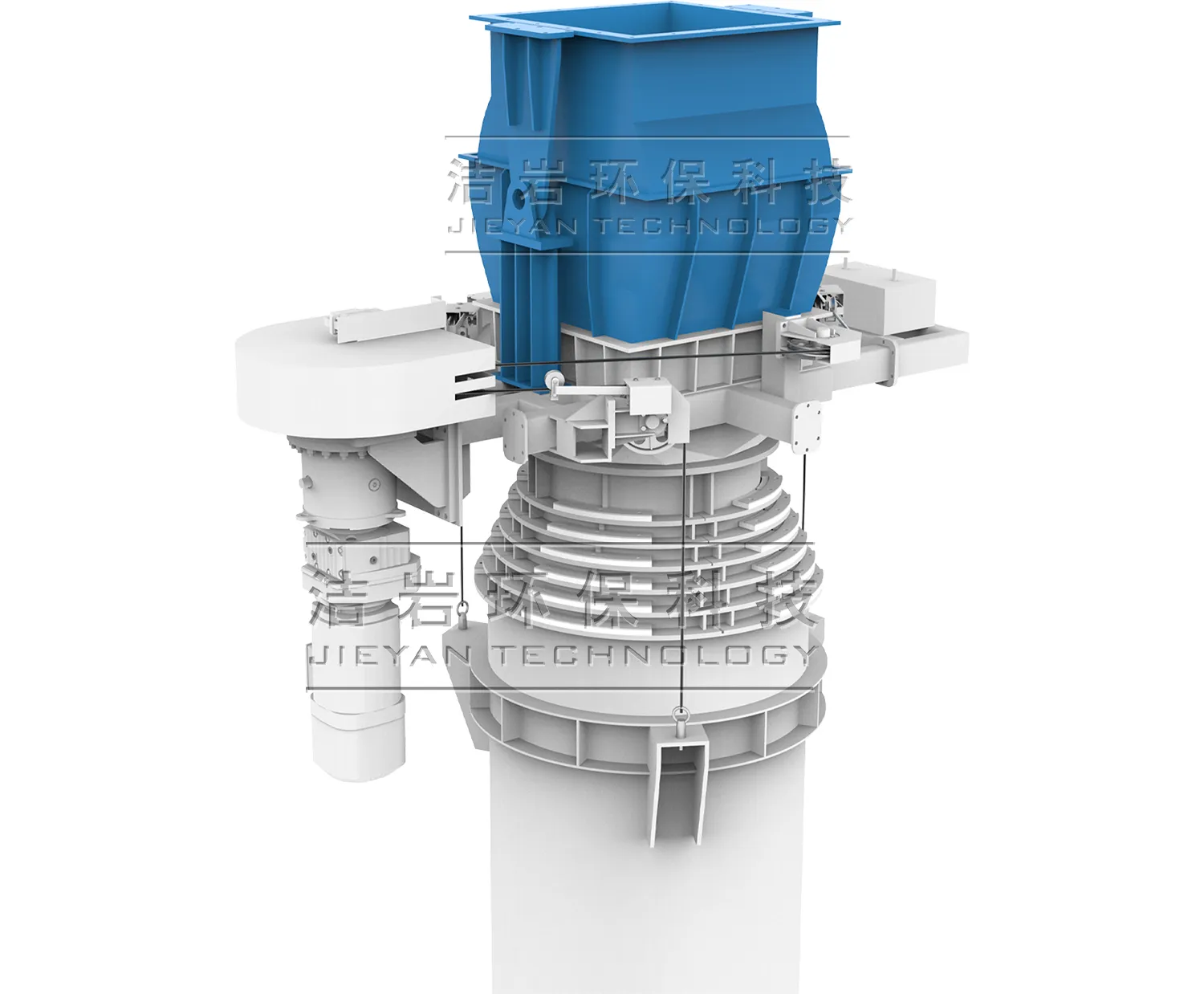 伸缩溜筒,散装机