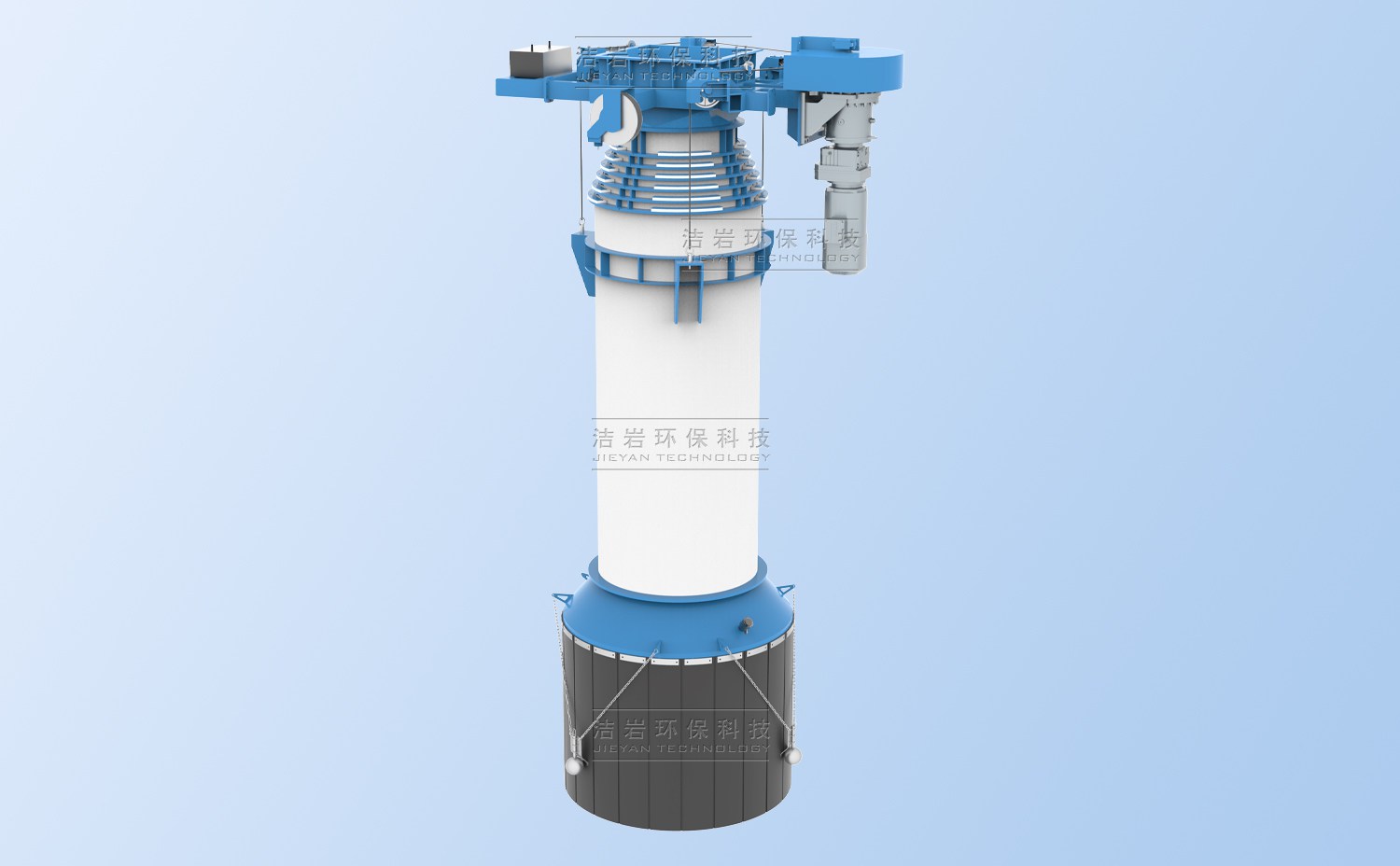装船散装机,伸缩溜筒