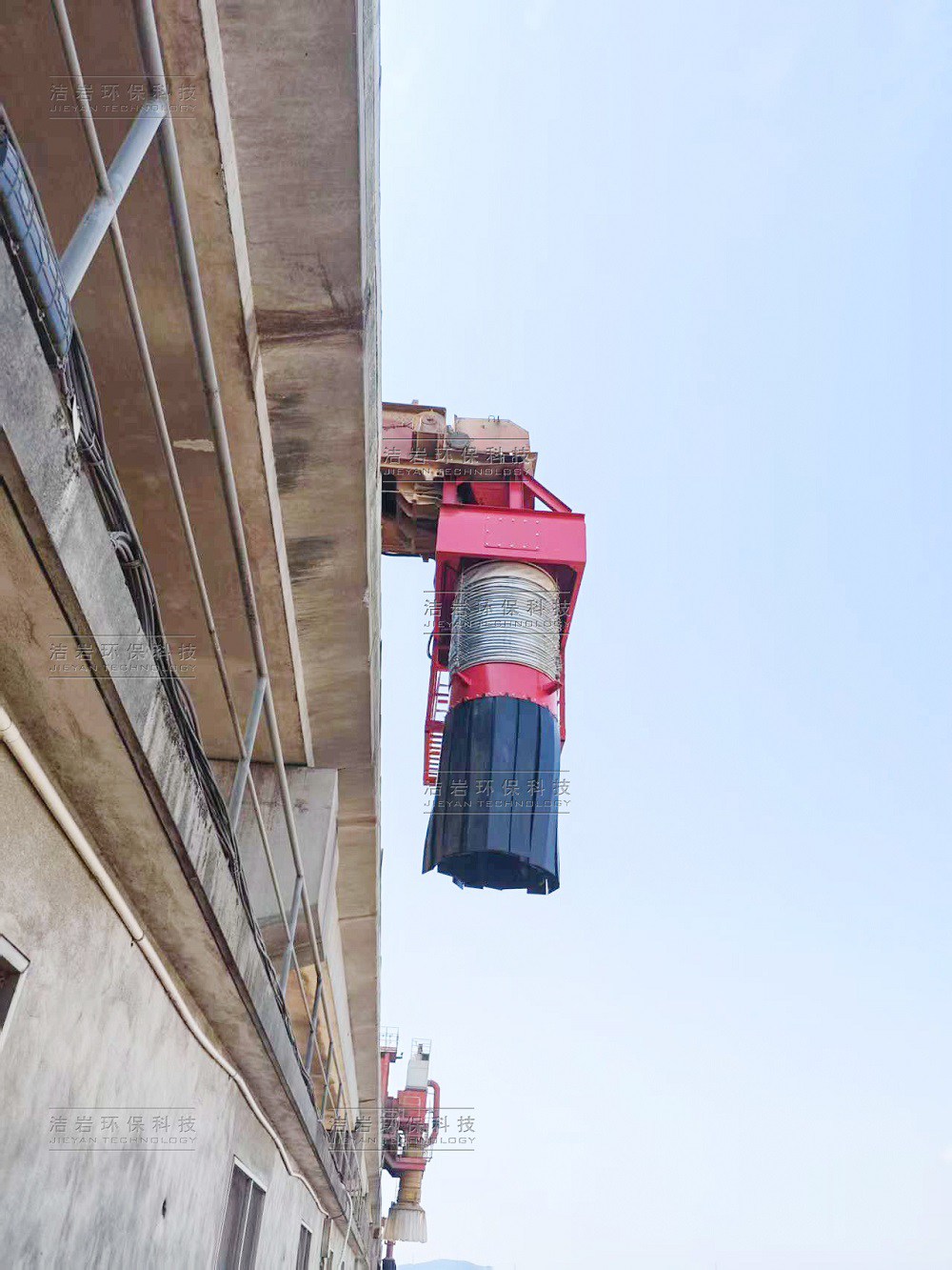 装卸散装机,伸缩溜筒