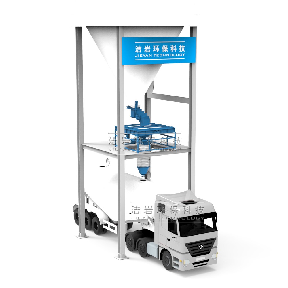 粉料免移车自动装车系统