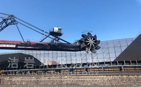 堆取料机斗轮机干雾抑尘