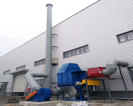 铝镁合金及钛合金湿法除尘