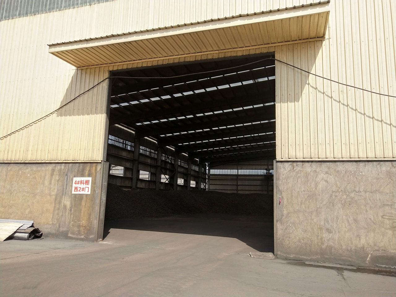 料棚大门干雾抑尘