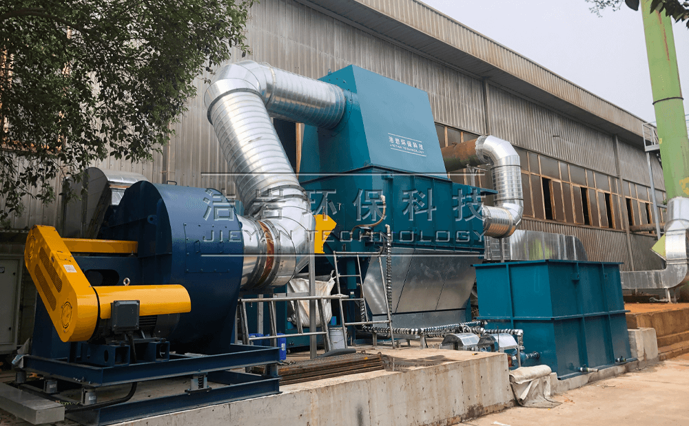 抛丸机湿式除尘