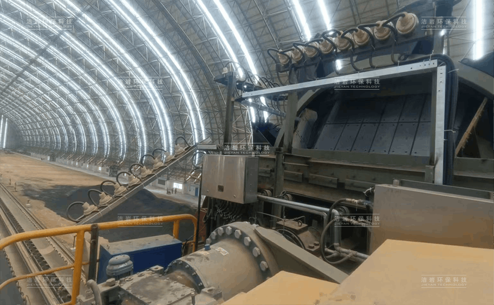 干雾抑尘,堆取料机,喷雾抑尘